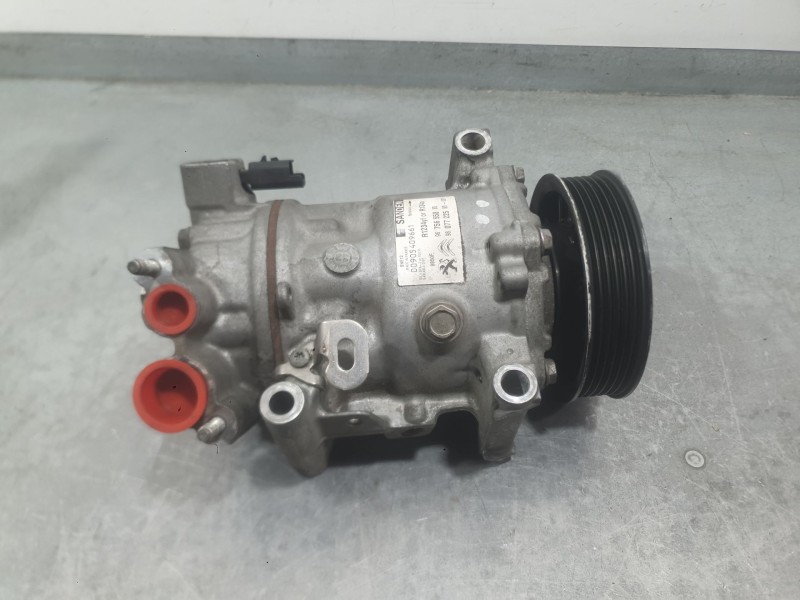 Recambio de compresor aire acondicionado para peugeot 2008 i (cu_) 1.6 bluehdi 100 referencia OEM IAM 9815198580  