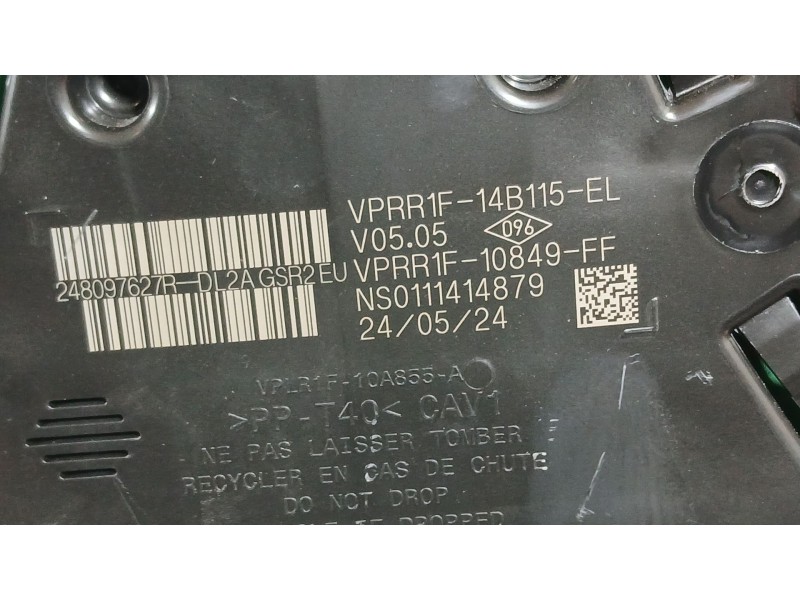 Recambio de cuadro instrumentos para dacia sandero iii 1.0 tce 90 eco-g referencia OEM IAM 248090563R  