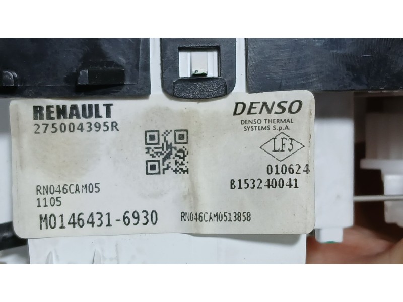 Recambio de mando calefaccion / aire acondicionado para dacia sandero iii 1.0 tce 90 eco-g referencia OEM IAM 275004395R  