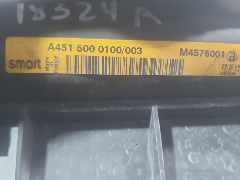 Recambio de electroventilador para smart fortwo coupé (451) 1.0 (451.331, 451.380) referencia OEM IAM A0002009323  