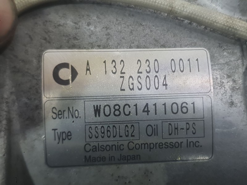 Recambio de compresor aire acondicionado para smart fortwo coupé (451) 1.0 (451.331, 451.380) referencia OEM IAM A1322300011  
