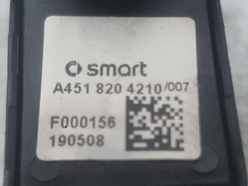 Recambio de mando elevalunas delantero derecho para smart fortwo coupé (451) 1.0 (451.331, 451.380) referencia OEM IAM A45190518