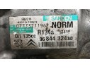 Recambio de compresor aire acondicionado para peugeot 3008 i monospace (0u_) 1.6 hdi referencia OEM IAM 9825868180 6453ZC 