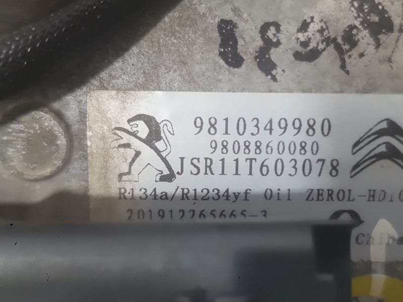 Recambio de compresor aire acondicionado para citroën berlingo (er_, ec_) 1.5 bluehdi 100 referencia OEM IAM 9815198580  