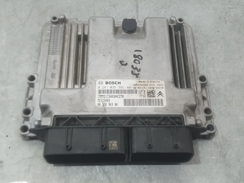 Recambio de centralita motor uce para citroën berlingo (er_, ec_) 1.5 bluehdi 100 referencia OEM IAM   