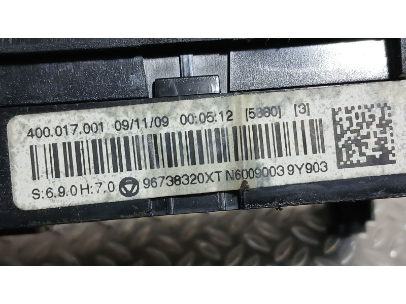 Recambio de mando climatizador para peugeot 3008 i monospace (0u_) 1.6 hdi referencia OEM IAM 6452W5  