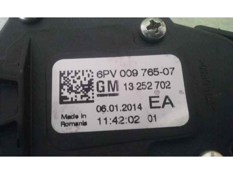 Recambio de potenciometro pedal para opel astra j sports tourer sportive referencia OEM IAM 13252702EA 6PV00976507 