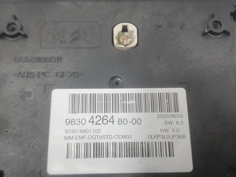 Recambio de sistema navegacion gps para citroën berlingo (er_, ec_) 1.5 bluehdi 100 referencia OEM IAM   