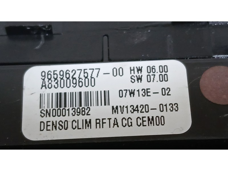 Recambio de mando climatizador para citroën c4 picasso i monospace (ud_) 2.0 hdi 138 referencia OEM IAM 6451WR  