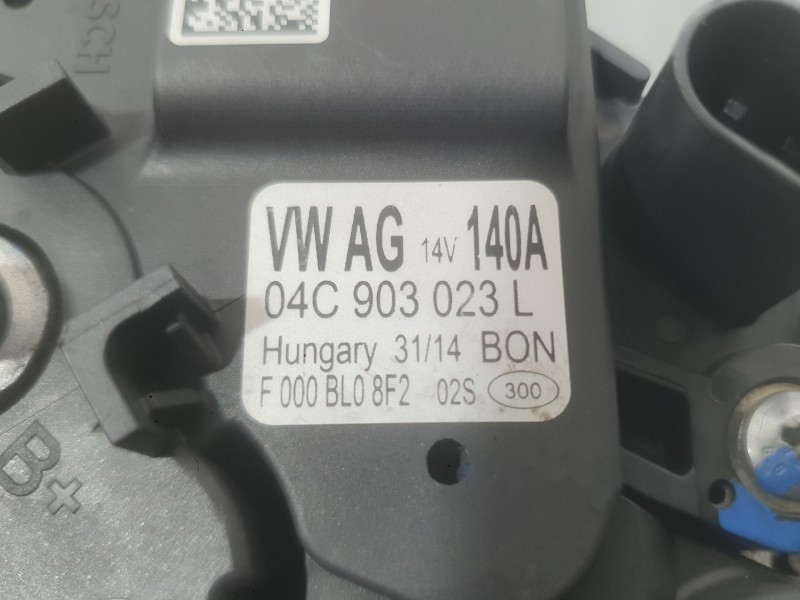 Recambio de alternador para volkswagen golf vii (5g1, bq1, be1, be2) 1.4 tsi referencia OEM IAM 04E903015PX 04E903015P 