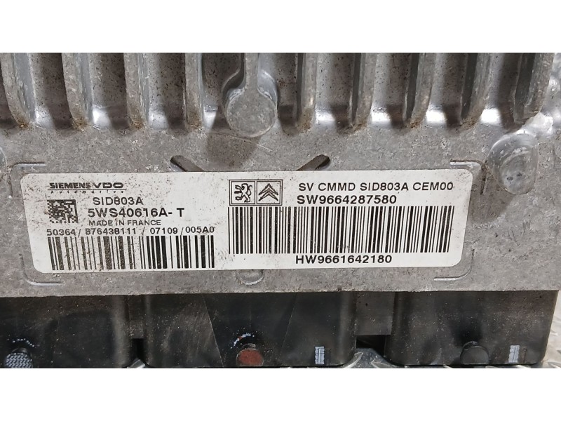 Recambio de centralita motor uce para citroën c4 picasso i monospace (ud_) 2.0 hdi 138 referencia OEM IAM 1942LZ  