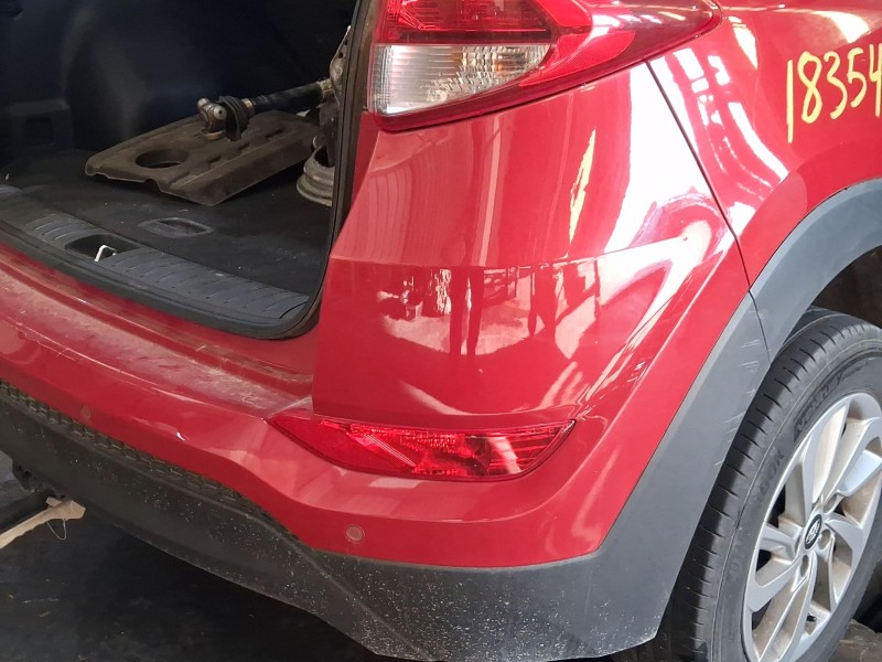 Recambio de paragolpes trasero para hyundai tucson (tl, tle) 1.7 crdi referencia OEM IAM 86640D7000 TOCADO ROZADO 