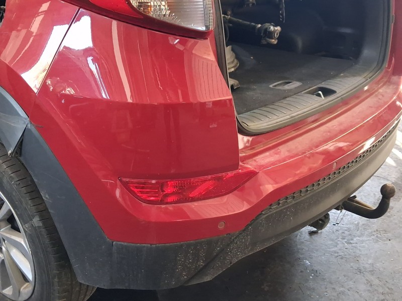 Recambio de paragolpes trasero para hyundai tucson (tl, tle) 1.7 crdi referencia OEM IAM 86640D7000 TOCADO ROZADO 