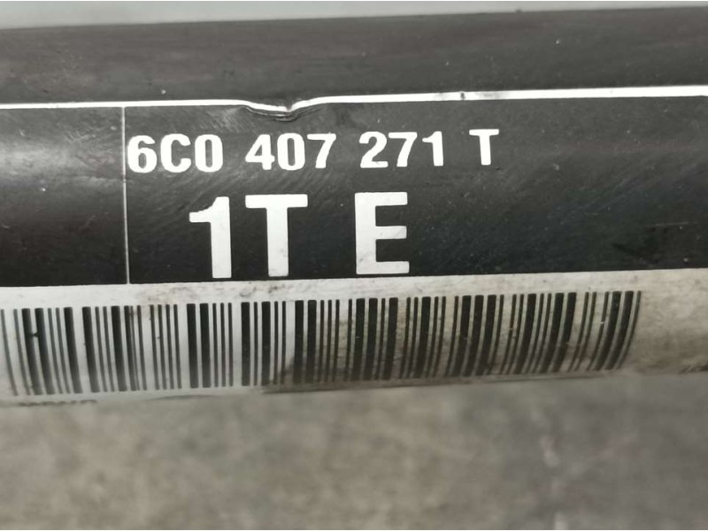 Recambio de transmision delantera izquierda para skoda rapid active referencia OEM IAM 6C0407271T  