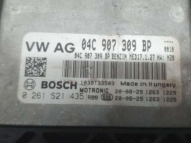 Recambio de centralita motor uce para citroën c3 iv 1.2 puretech referencia OEM IAM 6507633280  