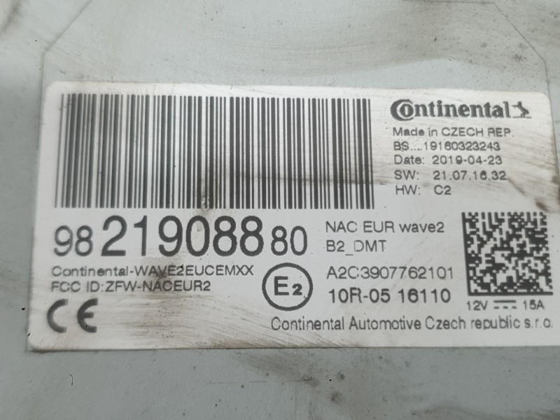 Recambio de sistema audio / radio para citroën c3 iii (sx) 1.2 vti 82 referencia OEM IAM   