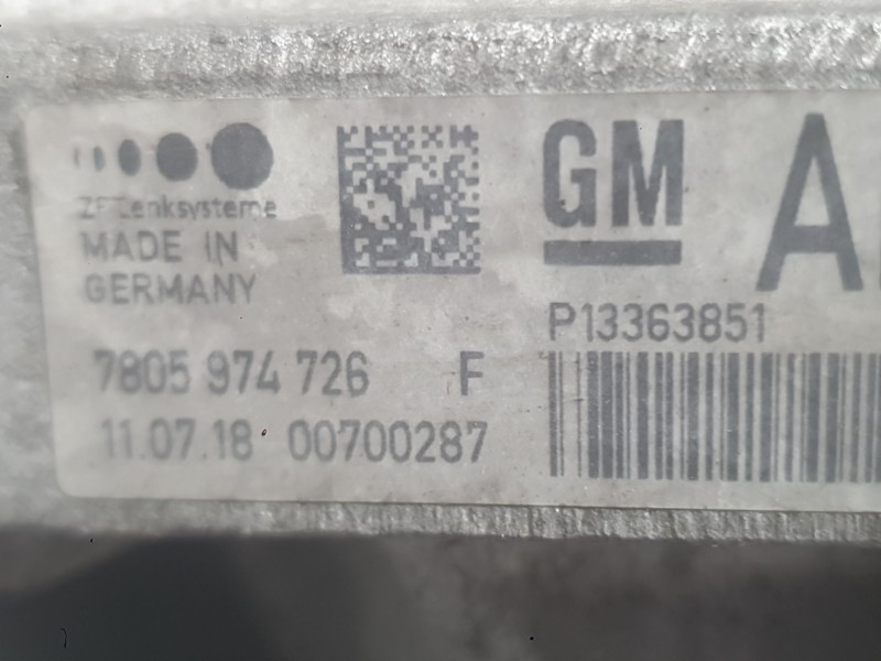 Recambio de cremallera direccion para opel astra j sports tourer (p10) 1.7 cdti (35) referencia OEM IAM 13368195  