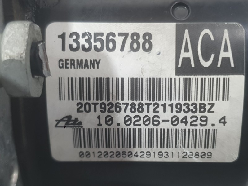 Recambio de abs para opel astra j sports tourer (p10) 1.7 cdti (35) referencia OEM IAM 13319712  