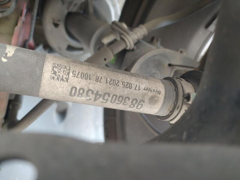 Recambio de transmision delantera izquierda para peugeot 208 ii (ub_, up_, uw_, uj_) 1.2 puretech 100 referencia OEM IAM 9836054