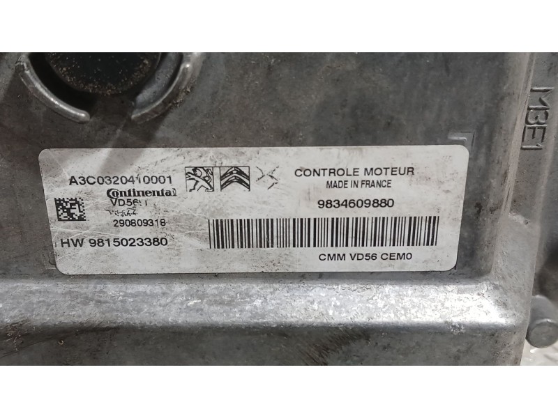Recambio de centralita motor uce para peugeot 308 ii (lb_, lp_, lw_, lh_, l3_) 1.2 thp 130 referencia OEM IAM 1635126180  