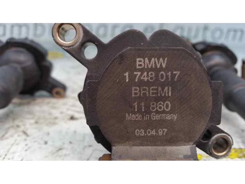 Recambio de bobina encendido para bmw serie 5 berlina (e39) 528i referencia OEM IAM 11860 1748017 BREMI