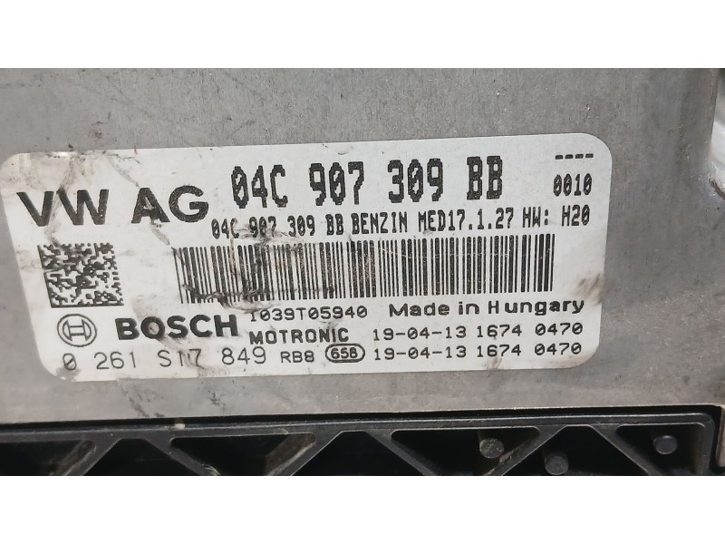 Recambio de centralita motor uce para seat arona (kj7, kjp) 1.0 tsi referencia OEM IAM 04C906025J  