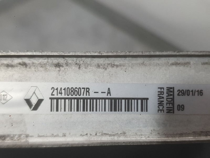 Recambio de radiador agua para renault megane iv hatchback (b9a/m/n_) 1.6 dci 130 (b9a4) referencia OEM IAM 214108607R  