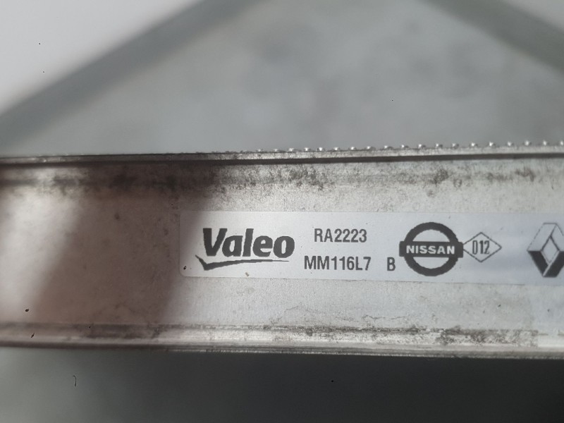 Recambio de radiador agua para renault megane iv hatchback (b9a/m/n_) 1.6 dci 130 (b9a4) referencia OEM IAM 214108607R  