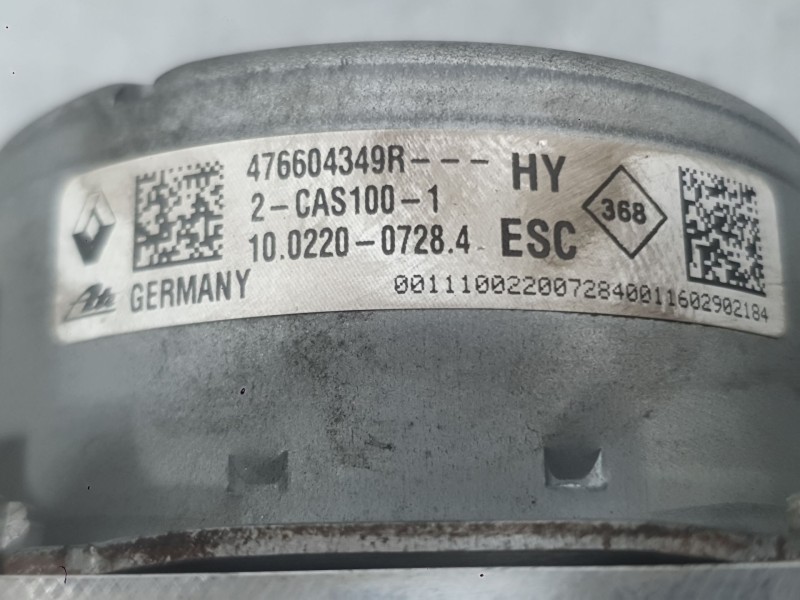 Recambio de abs para renault megane iv hatchback (b9a/m/n_) 1.6 dci 130 (b9a4) referencia OEM IAM 476600737R  