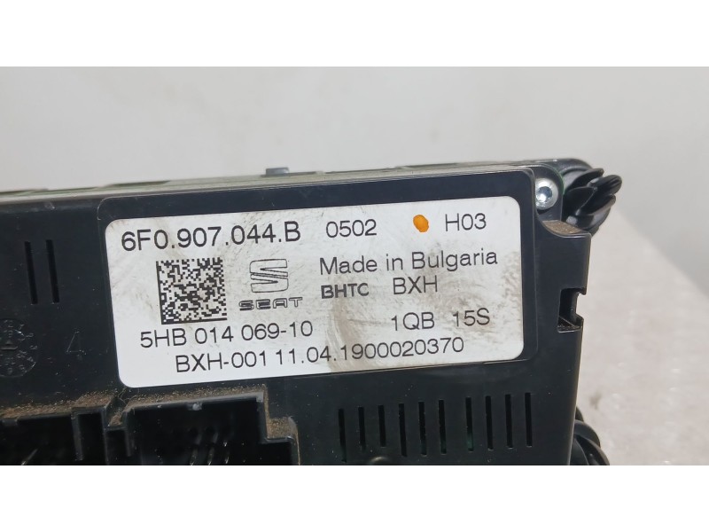 Recambio de mando climatizador para seat arona (kj7, kjp) 1.0 tsi referencia OEM IAM   