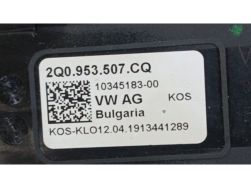 Recambio de mando luces y limpia para seat arona (kj7, kjp) 1.0 tsi referencia OEM IAM 2Q0953513G  