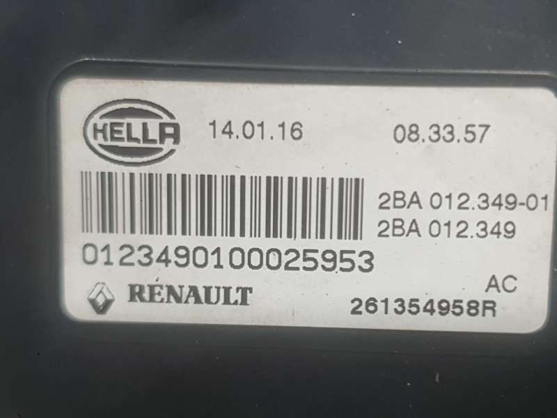 Recambio de piloto delantero izquierdo para renault megane iv hatchback (b9a/m/n_) 1.6 dci 130 (b9a4) referencia OEM IAM 2613549