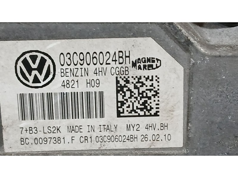 Recambio de centralita motor uce para volkswagen polo v (6r1, 6c1) 1.4 (6r1) referencia OEM IAM 03C906024BH  