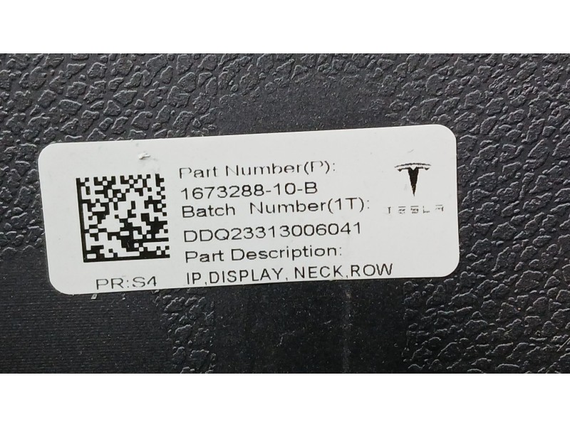 Recambio de sistema navegacion gps para tesla model 3 (5yj3) ev referencia OEM IAM 167328810B PANTALLA MULTIFUNCION DDQ233130060