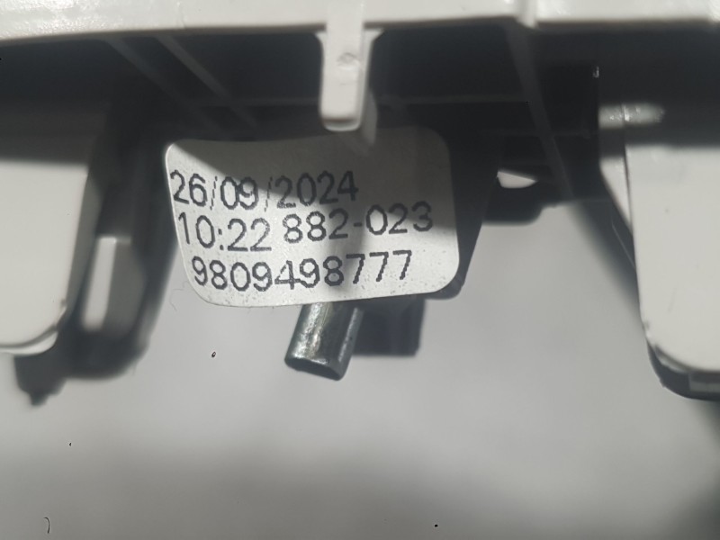 Recambio de parasol izquierdo para peugeot expert furgoneta (v_) 1.5 bluehdi 120 referencia OEM IAM 98094987BJ  
