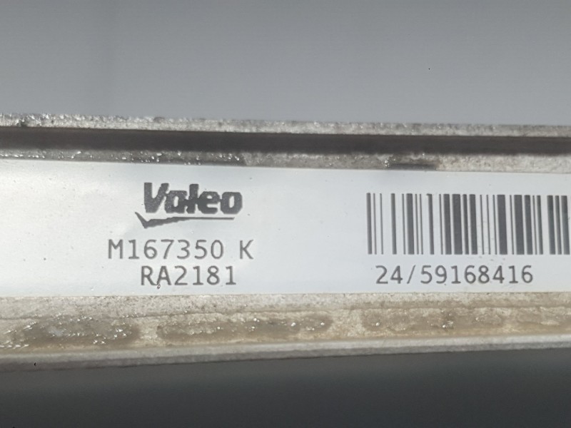 Recambio de radiador agua para peugeot expert furgoneta (v_) 1.5 bluehdi 120 referencia OEM IAM 9675747980  
