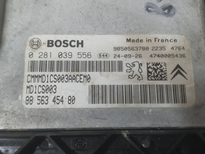 Recambio de centralita motor uce para peugeot expert furgoneta (v_) 1.5 bluehdi 120 referencia OEM IAM   