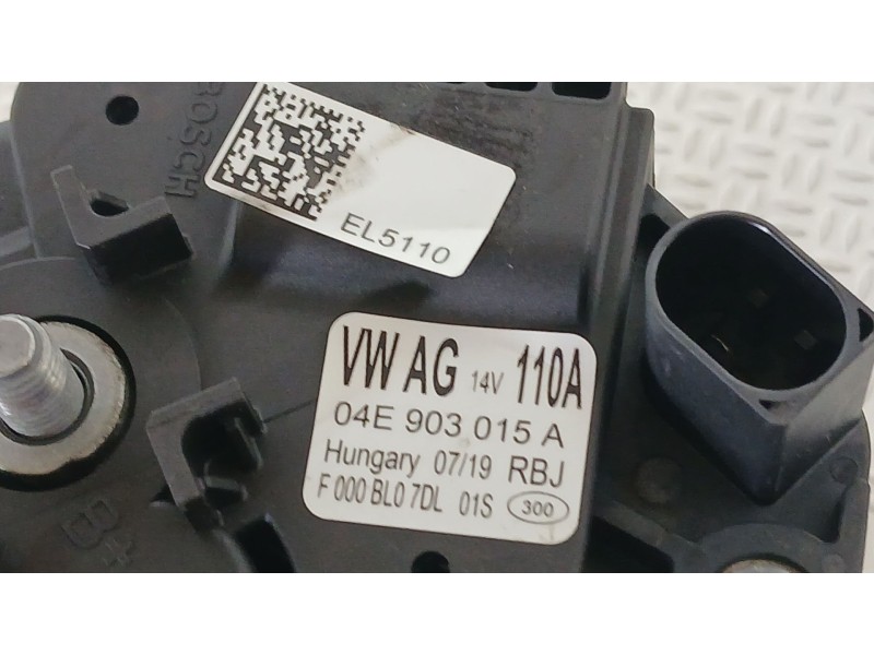 Recambio de alternador para seat arona style edition referencia OEM IAM 04E903015HX  