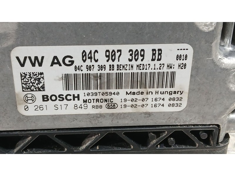 Recambio de centralita motor uce para seat arona style edition referencia OEM IAM   