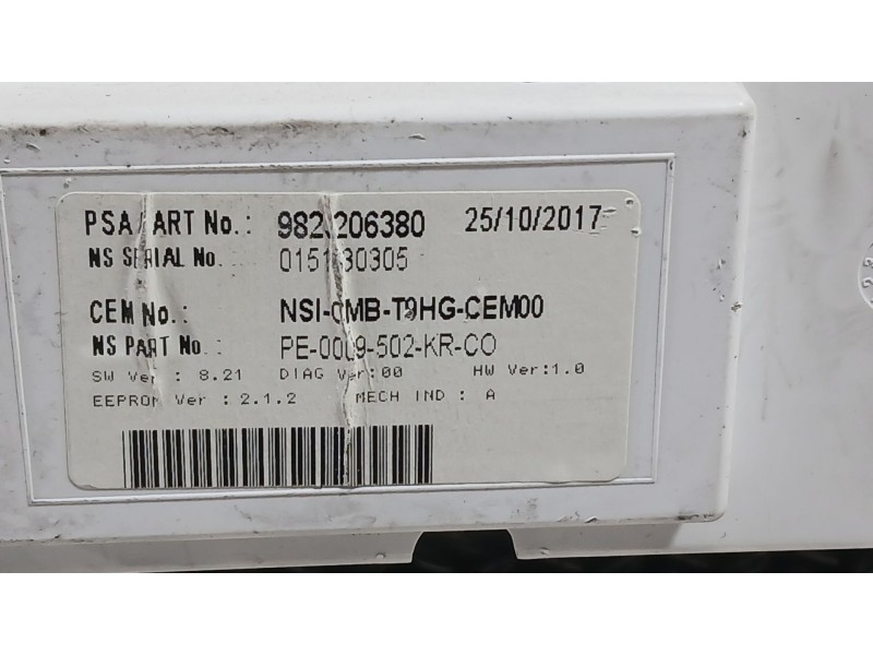 Recambio de cuadro instrumentos para peugeot 308 ii (lb_, lp_, lw_, lh_, l3_) 2.0 bluehdi 150 referencia OEM IAM 1628928780  