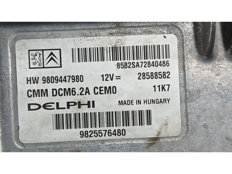 Recambio de centralita motor uce para peugeot 308 ii (lb_, lp_, lw_, lh_, l3_) 2.0 bluehdi 150 referencia OEM IAM   