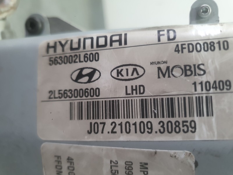 Recambio de columna direccion para hyundai i30 (fd) 1.4 referencia OEM IAM 563102L600AS1  