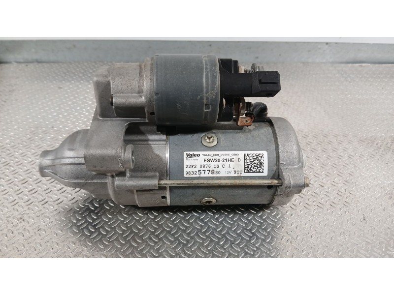 Recambio de motor arranque para fiat scudo furgoneta 1.5 multijet 120 (506) referencia OEM IAM 9832577880 6001080024 