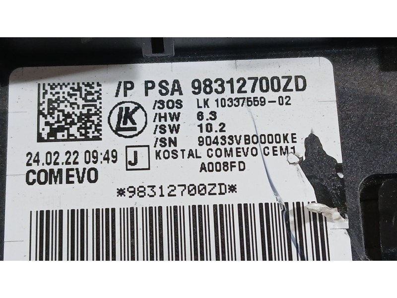 Recambio de mando luces y limpia para fiat scudo furgoneta 1.5 multijet 120 (506) referencia OEM IAM   