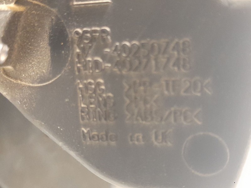 Recambio de faro izquierdo para mini mini (r50, r53) cooper s referencia OEM IAM 40250748  