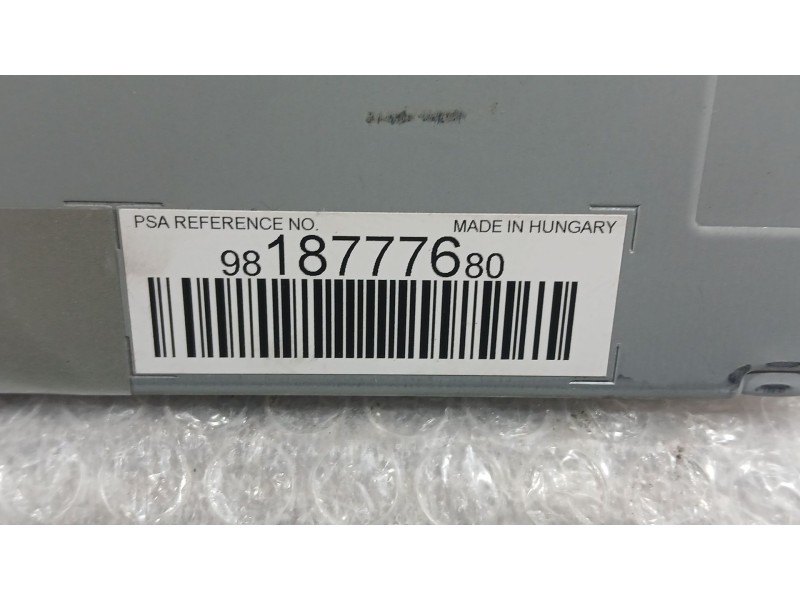 Recambio de sistema audio / radio para fiat scudo furgoneta 1.5 multijet 120 (506) referencia OEM IAM   