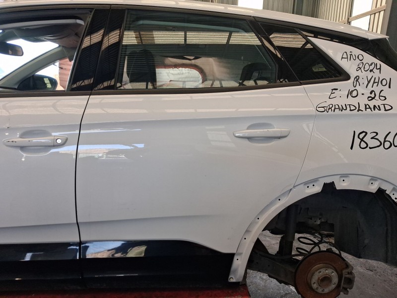 Recambio de puerta trasera izquierda para opel grandland / grandland x (a18, p1uo) 1.5 turbo d (75) referencia OEM IAM YP0011998