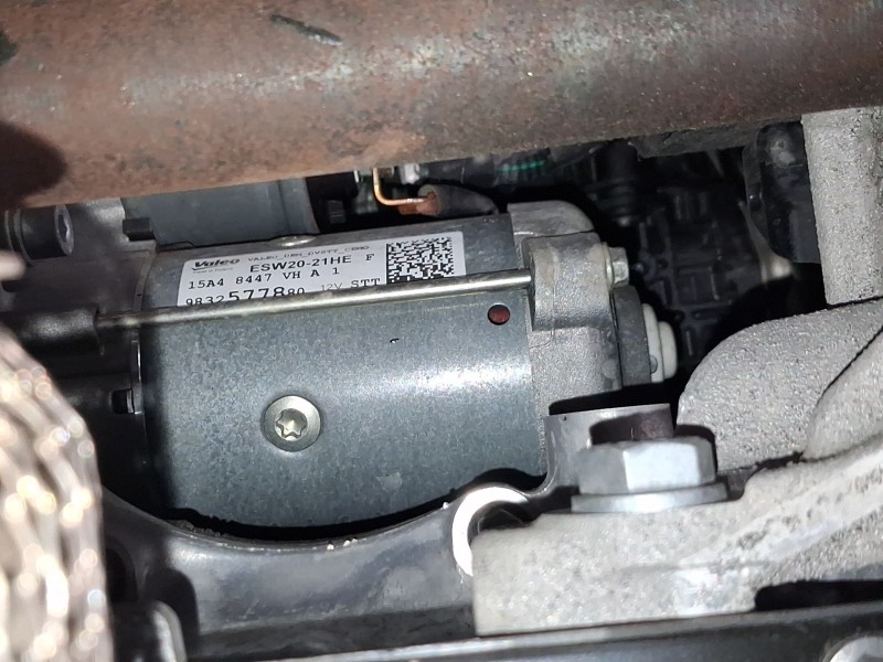 Recambio de motor arranque para opel grandland / grandland x (a18, p1uo) 1.5 turbo d (75) referencia OEM IAM 9832577880 16656639