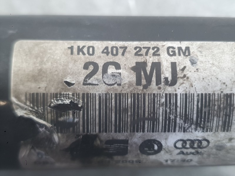 Recambio de transmision delantera derecha para seat leon (1p1) 1.9 tdi referencia OEM IAM 1K0407452GX  
