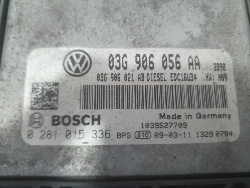 Recambio de centralita motor uce para seat leon (1p1) 1.9 tdi referencia OEM IAM 03G906056AA  